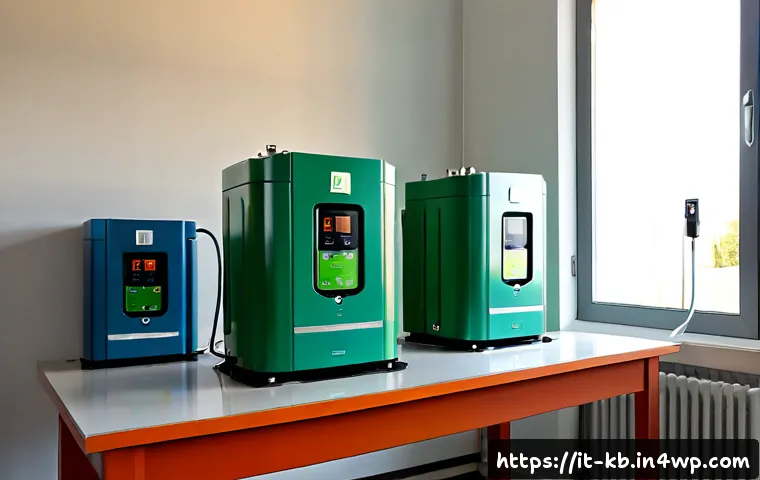 Home 14 수소연료전지와 기타 에너지 저장 기술 비교 - Photorealistic clean-energy comparison scene in a modern Italian research workshop: a compact hydrog...